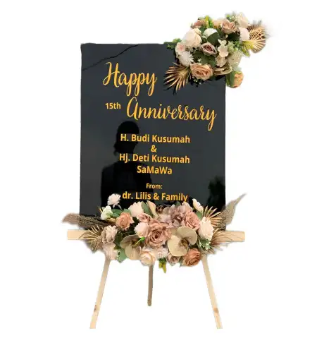 Papan Bunga Akrilik Cikalang