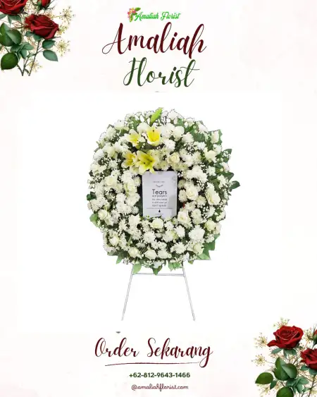 Krans Bunga Duka Cikalang